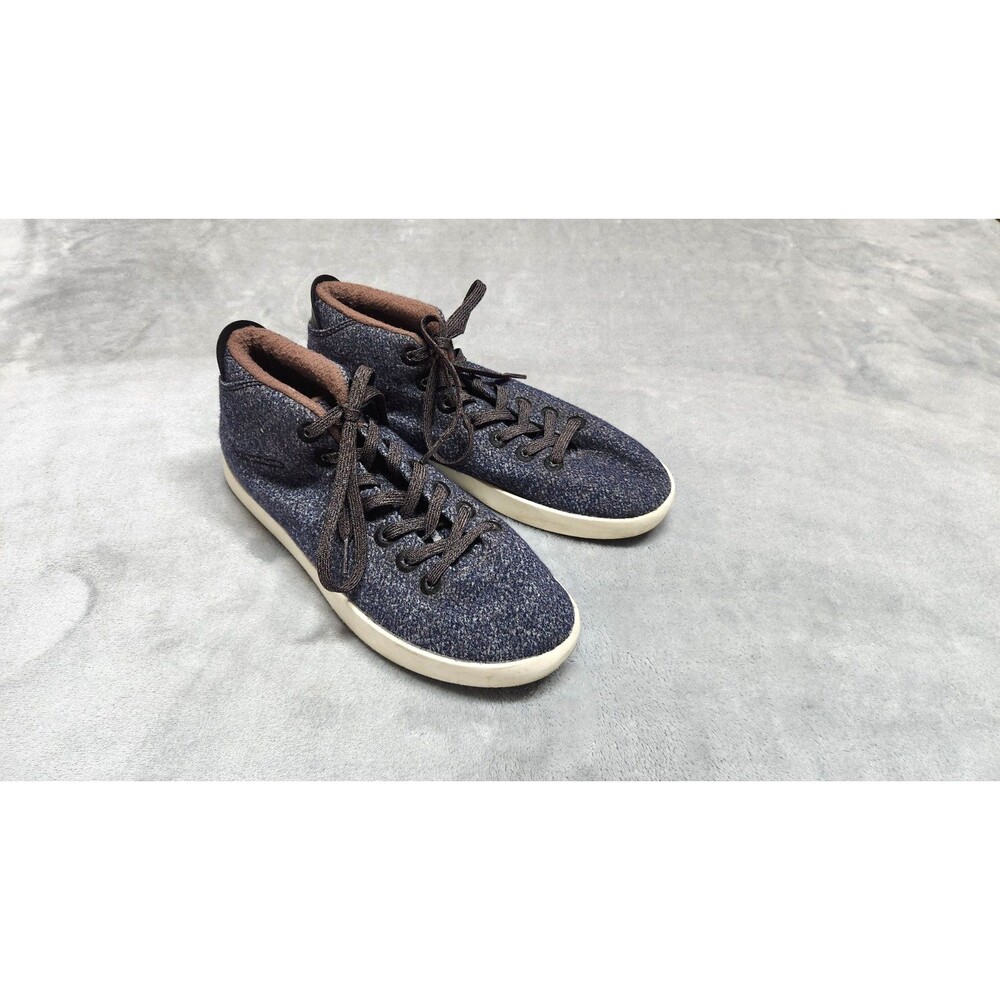 Allbirds‎ Men's Size 9 Blue Wool Piper Mids WPM Casual Shoes Sneakers